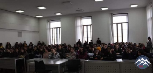 Tbilisi Dövlət Universitetində Azərbaycanlı tələbələrlə görüş keçirilib