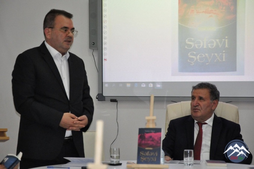 Ədəbiyyat İnstitutunda Yunus Oğuzun “Səfəvi Şeyxi” tarixi romanının təqdimatı  olub