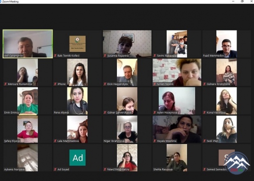 Bakı Texniki Kollecinin Pedaqoji Şurasının onlayn iclası keçirilib
