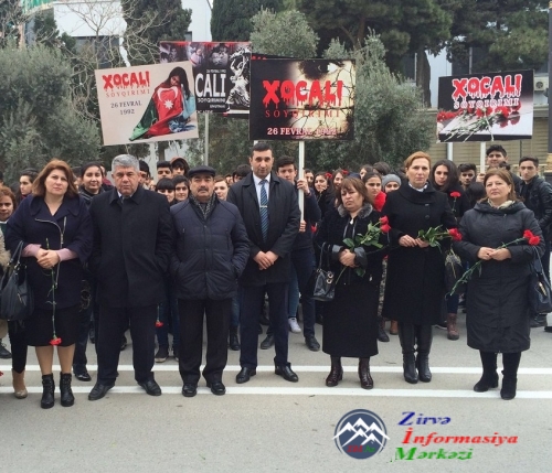 Rabitə və Nəqliyyat Kollecində 26 fevral Xocalı soyqrımı ilə əlaqədar toplantı keçirilib