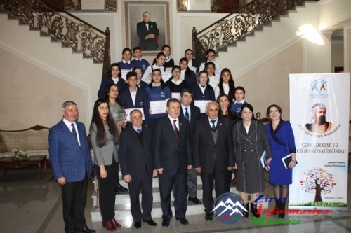 “Gənclər elmi və bədii ədəbiyyat işığında” layihəsinə yekun vurulub