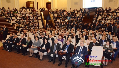 "Ağamusa Axundov və Azərbaycan filologiyası" mövzusunda beynəlxalq konfrans öz işinə başlayıb