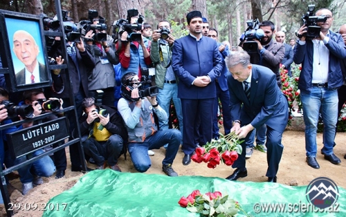 Tanınmış alim Lütfi Zadə son mənzilə yola salınıb