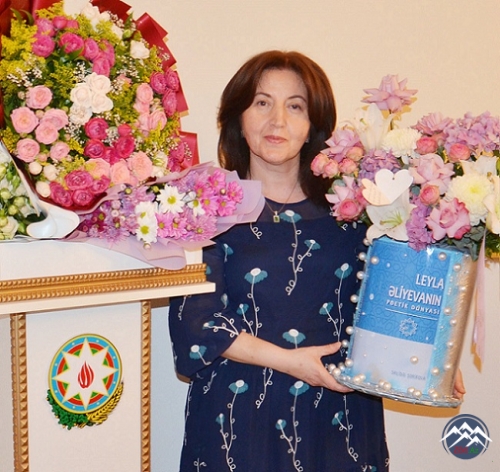 Salidə Şərifovanın “Leyla Əliyevanın poetik dünyası” kitabının təqdimatı keçirilib