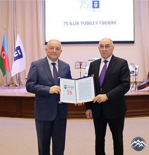 Azərbaycan Texniki Universitetinin 75 illik yubileyinə həsr olunmuş tədbir keçirilib