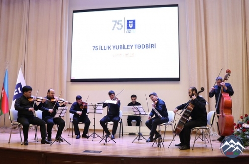 Azərbaycan Texniki Universitetinin 75 illik yubileyinə həsr olunmuş tədbir keçirilib