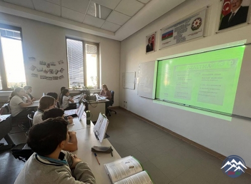 "Ana dili" aylığı çərçivəsində açıq dərs keçilib