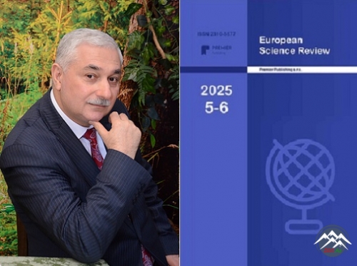 Müşfiq Borçalının Vyananın nüfuzlu jurnalında daha bir elmi məqaləsi çap olunub