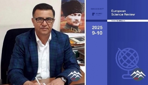 Natiq Hümbətovun daha bir elmi məqaləsi Avropanın nüfuzlu jurnalında çap olunub