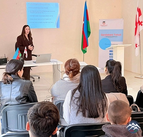 QARDABANİdə TƏHSİL və İNTEQRASİYA MƏRKƏZİnin FƏALİYYƏTİ və GƏLƏCƏK PLANLARI MÜZAKİRƏ OLUNUB