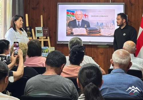 Bolnisidə akademik Mədəd Çobanovun xatirəsinə həsr olunmuş Anım tədbiri keçirilib