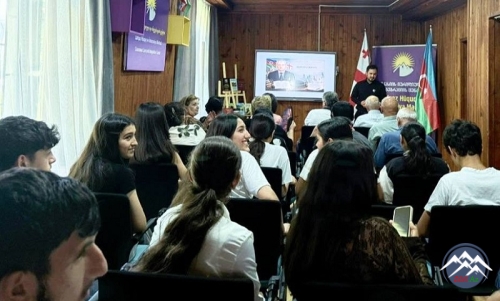 Bolnisidə akademik Mədəd Çobanovun xatirəsinə həsr olunmuş Anım tədbiri keçirilib