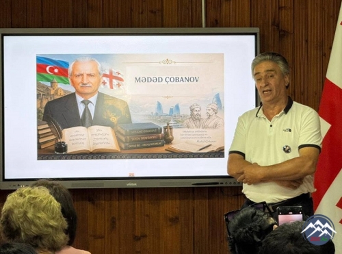 Bolnisidə akademik Mədəd Çobanovun xatirəsinə həsr olunmuş Anım tədbiri keçirilib