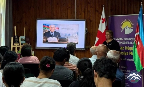 Bolnisidə akademik Mədəd Çobanovun xatirəsinə həsr olunmuş Anım tədbiri keçirilib