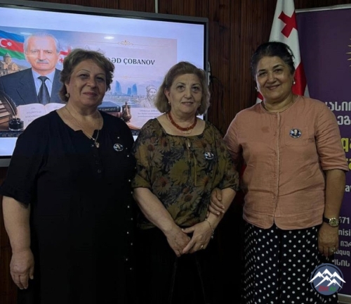 Bolnisidə akademik Mədəd Çobanovun xatirəsinə həsr olunmuş Anım tədbiri keçirilib