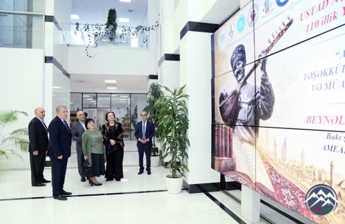 AMEA-da USTAD AŞIQ HÜSEYN SARAÇLInın 110 illik YUBİLEYİnə həsr olunan BEYNƏLXALQ ELMİ KONFRANS KEÇİRİLİB