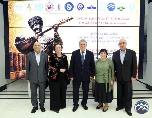 AMEA-da USTAD AŞIQ HÜSEYN SARAÇLInın 110 illik YUBİLEYİnə həsr olunan BEYNƏLXALQ ELMİ KONFRANS KEÇİRİLİB (-Yenilənib-)