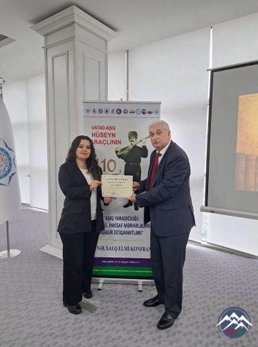 AMEA-da USTAD AŞIQ HÜSEYN SARAÇLInın 110 illik YUBİLEYİnə həsr olunan BEYNƏLXALQ ELMİ KONFRANSI ÖZ İŞİNİ DAVAM ETDİRİB